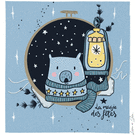 Magie des fêtes avec un ours mignon